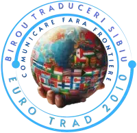 Logo-ul EURO TRAD 2010 - Biroul de traduceri autorizate din Sibiu
